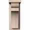 Ekena Millwork Yorktown Smooth Corbel w/Backplate, Douglas Fir, 5 1/2"W x 10"D x 14"H COR06X10X14YOR01SDF - alternate 2